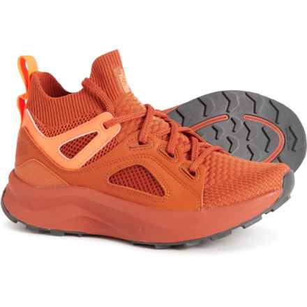 The North Face Hypnum Luxe Hiking Shoes (For Women) in Sienna Brown/Solarcoral