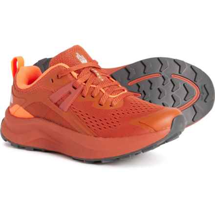 The North Face Hypnum Trail Running Shoes (For Women) in Sienna Brown/Solarcoral
