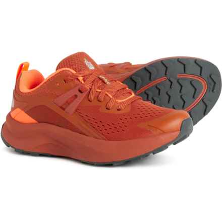 The North Face Hypnum Trail Running Shoes (For Women) in Sienna Brown/Solarcoral