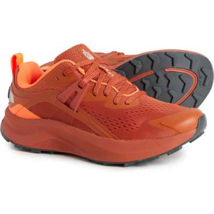 The North Face Hypnum Trail Running Shoes (For Women) in Sienna Brown/Solarcoral