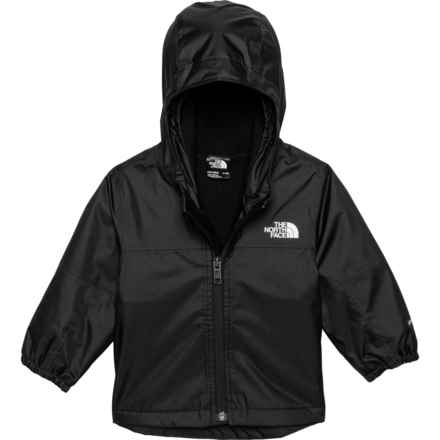 The North Face Infant Boys and Girls Warm Storm Rain Jacket - Waterproof, Insulated in Black