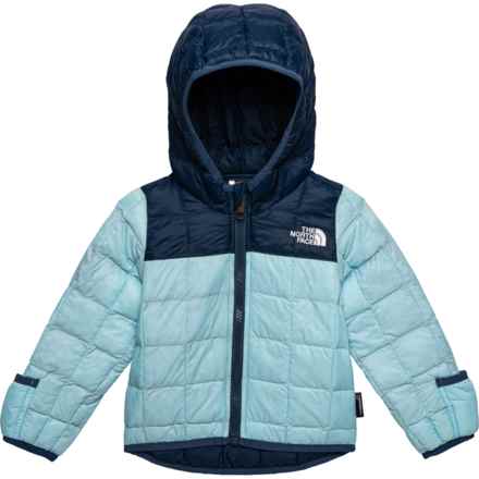 The North Face Infant Boys ThermoBall® Hooded Jacket - Insulated in Atomizer Blue