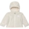 The North Face Infant Girls Campshire Hoodie - Full Zip in White Dune/Sparkle