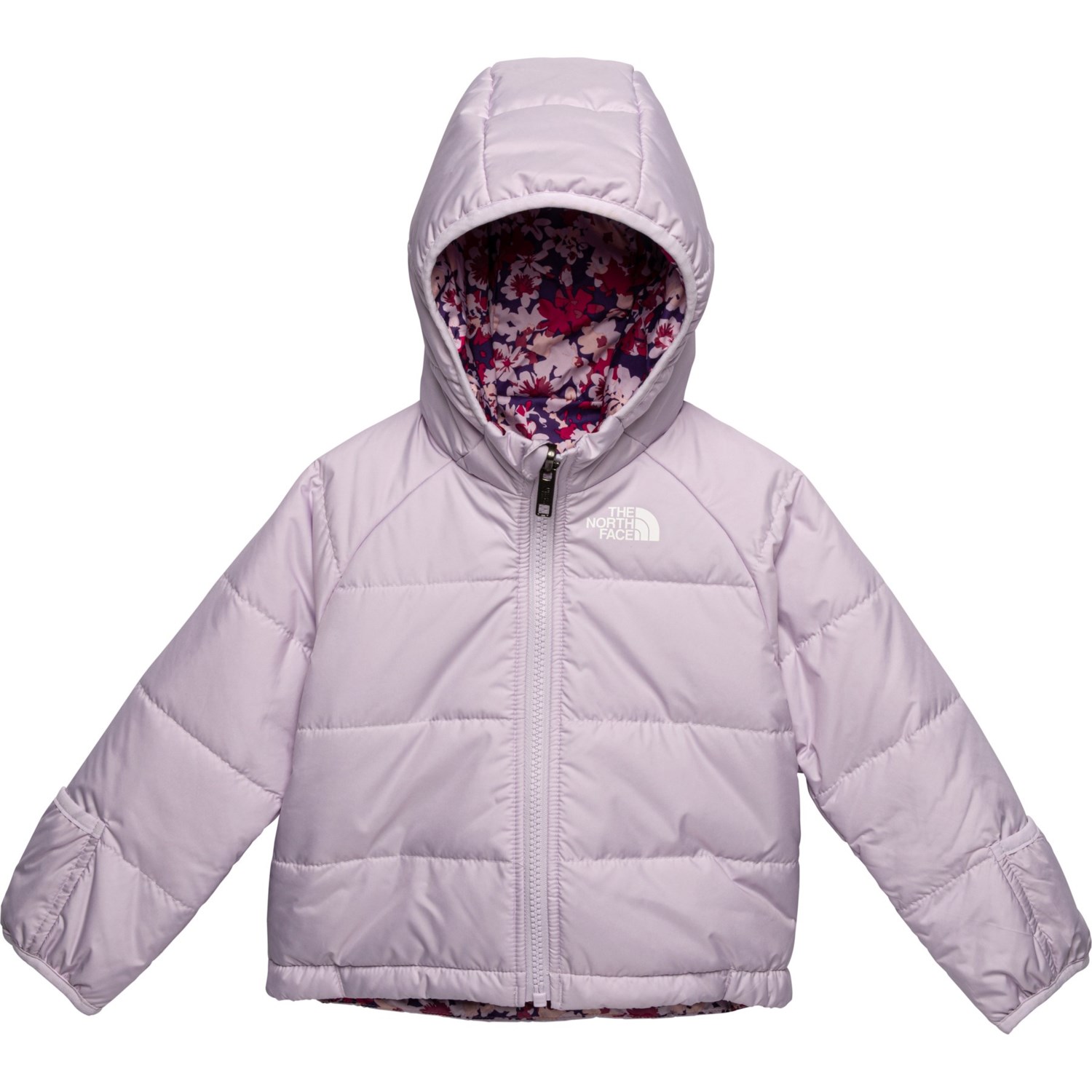The North Face Girls Jacket - Insulated Reversible, Perrito Hooded Infant