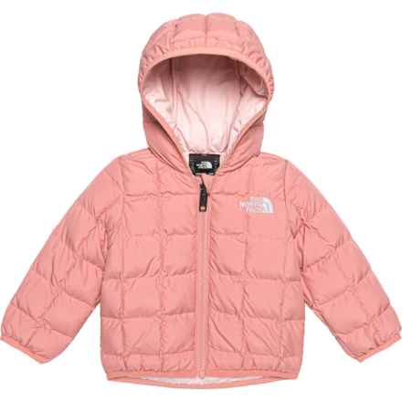 The North Face Infant Girls Reversible ThermoBall® Hooded Jacket- Insulated in Shady Rose