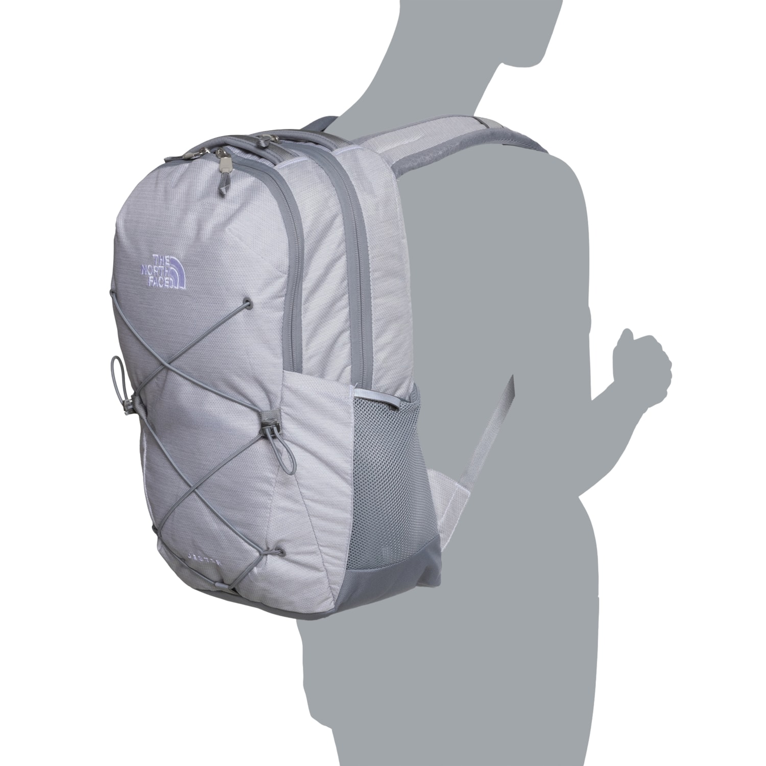 grey north face jester backpack t196 t596 dimensions The North Face Jester 27 L Backpack