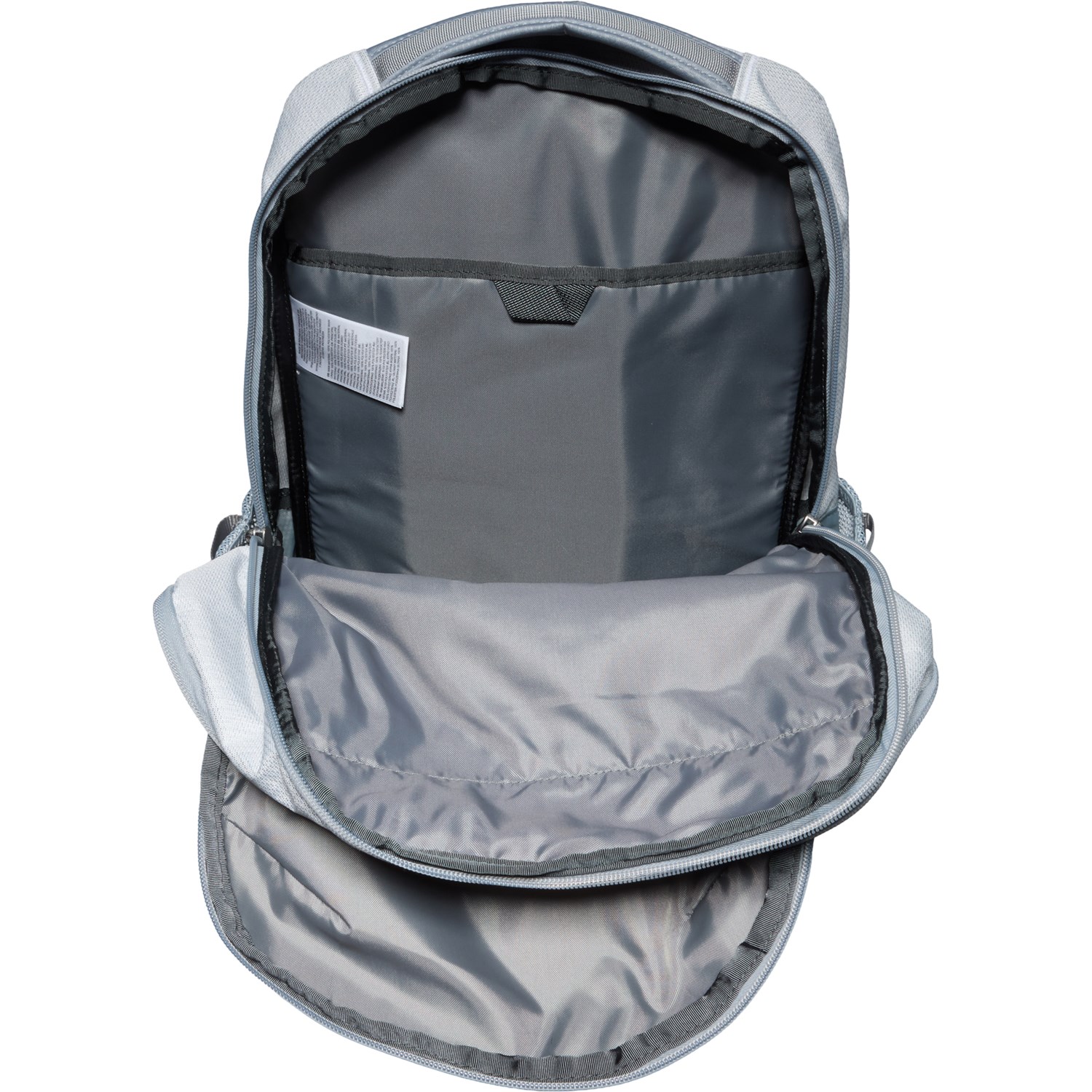 The North Face Jester Backpack Women's (TNF White Metallic Melange/Mid Grey)
