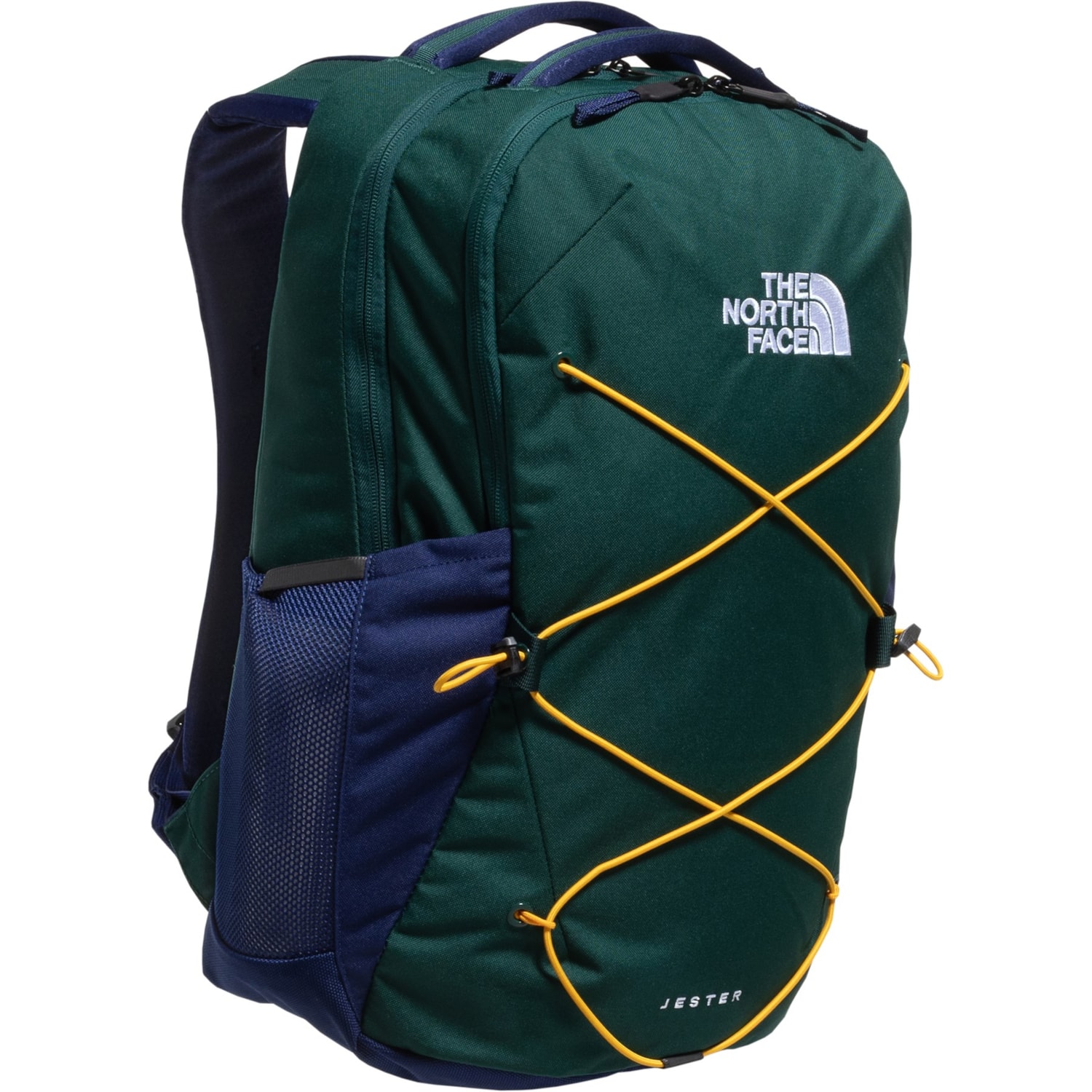 hunter green north face backpack The Recon Everyday Laptop - Daypack, Water Repellent, Laptop Sleeve, 2 Water Bottle Pockets, Duck Green/New Taupe Green, One Size The huge main compartment holds all the books and binders needed for a day on campus The North Face Green Packs