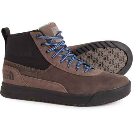 The North Face Larimer SE Mid Boots - Waterproof, Insulated (For Men) in Falcon Brown/Tnf Black