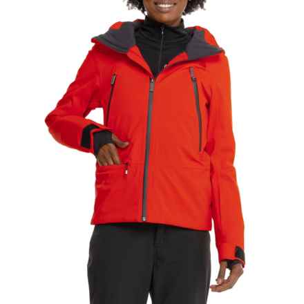 The North Face Lenado Ski Jacket - Waterproof, Insulated in Fiery Red