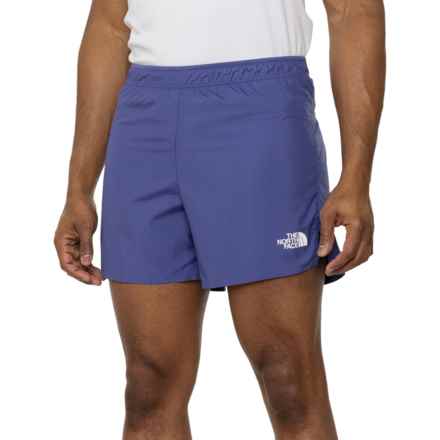 The North Face Limitless Run Shorts - Built-In Brief in Cave Blue