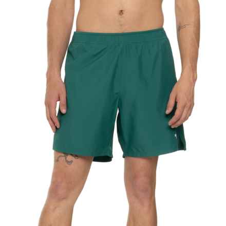 The North Face Limitless Run Shorts - Built-In Brief in Forest Fern
