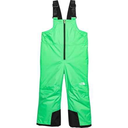 The North Face Little Boys Freedom DryVent® HeatSeeker® Ski Bib Pants - Waterproof, Insulated in Chlorophyll Green