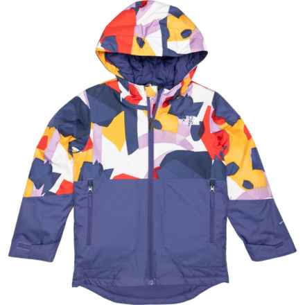The North Face Little Boys Freedom Ski Jacket - Waterproof, Insulated in Cave Blue Collg Shps Pt