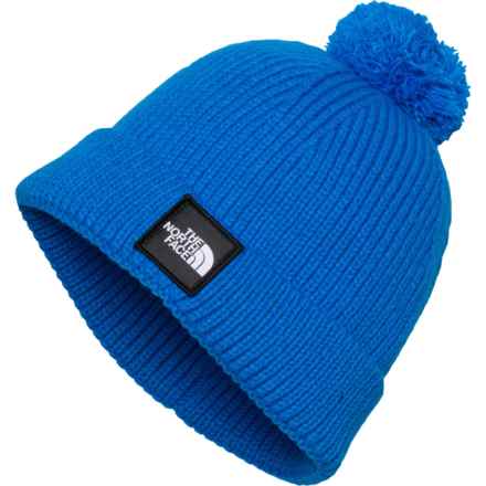 The North Face Littles Box Logo Beanie (For Toddler Boys) in Hero Blue