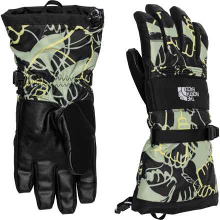 The North Face Montana DryVent® Ski Gloves - Waterproof, Insulated (For Men) in Tnf Black Hands Small Print