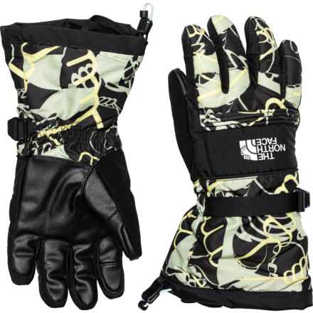 The North Face Montana DryVent® Ski Gloves - Waterproof, Insulated (For Women) in Tnf Black Hands Print