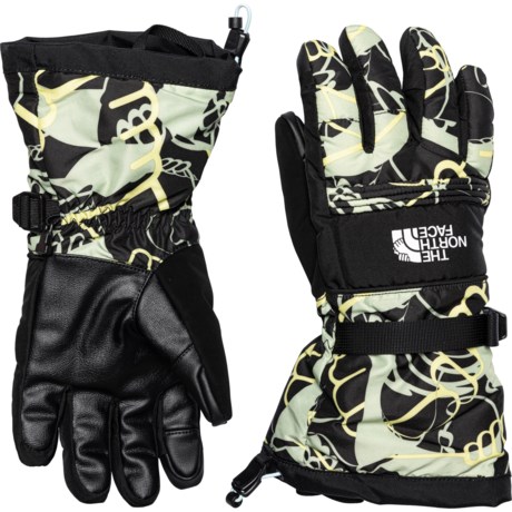 The North Face Montana DryVent® Ski Gloves - Waterproof, Insulated in Tnf Black Hands Print