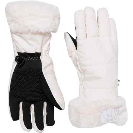 The North Face Mossbud Swirl Shasta Gloves - Insulated (For Big Girls) in Gardenia White