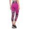 540DD_2 The North Face Motivation High Rise Printed Crop Leggings (For Women)