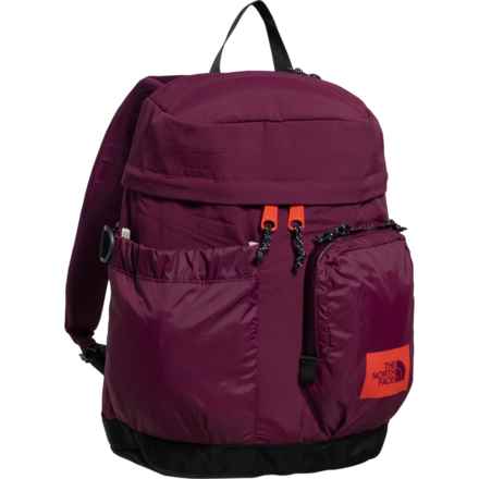 The North Face Mountain 18 L Backpack - Boysenberry-Fiery Red-TNF Black in Boysenberry/Fiery Red/Tnf Black