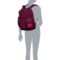 3VYJM_3 The North Face Mountain 18 L Backpack - Boysenberry-Fiery Red-TNF Black
