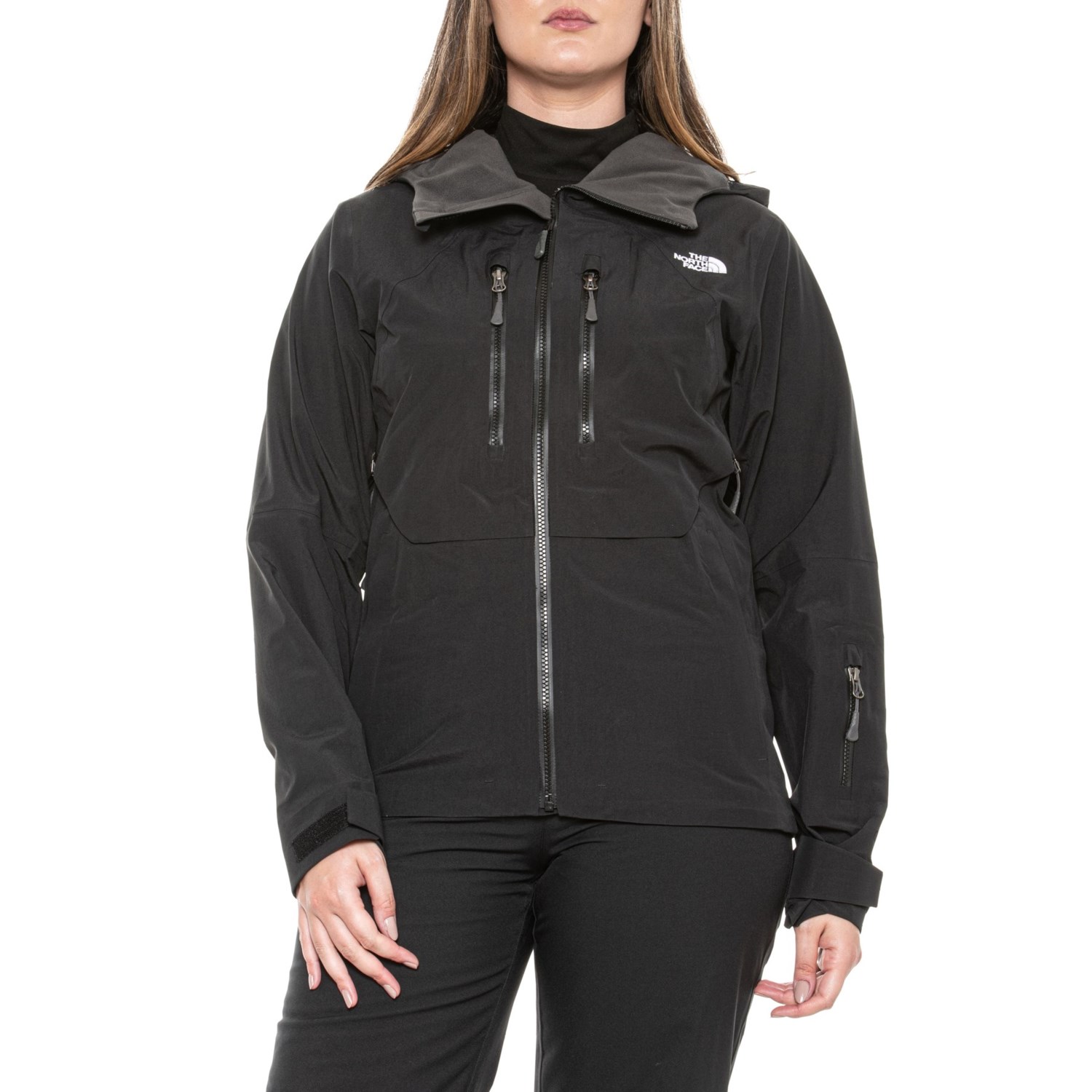 Black Gore-tex Ski Jacket