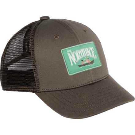 The North Face Mudder Trucker Hat (For Big Boys) in Newtaupgreen/Graphicpatch