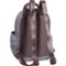 87PNP_3 The North Face Never Stop Mini Backpack - Minimal Grey-Graphite Purple (For Women)