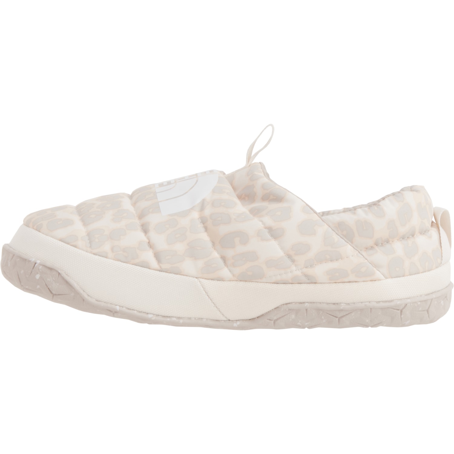 The North Face Women's Nuptse Mule - 7 - Silver Grey Leopard Print / Silver Grey
