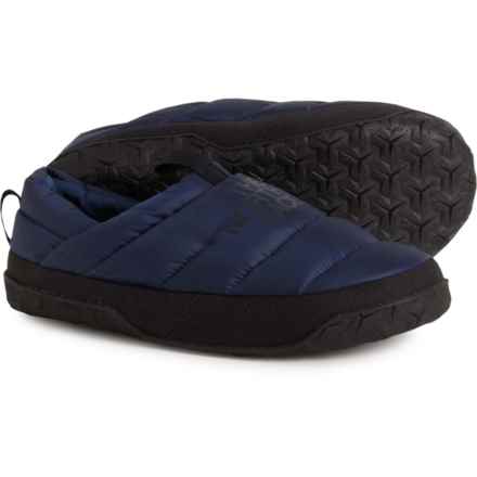 The North Face Nuptse Down Mule Shoes - 550 Fill Power, Slip-Ons (For Men) in Summit Navy/Tnf Black