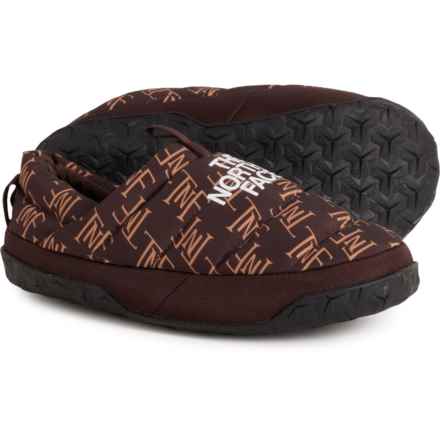 The North Face Nuptse Down Mule Shoes - 550 Fill Power, Slip-Ons (For Women) in Coalbrowntnfmgrpt/Clbrn