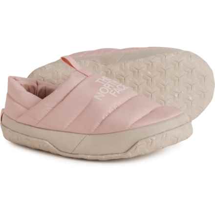 The North Face Nuptse Down Mule Shoes - 550 Fill Power, Slip-Ons (For Women) in Pink Moss/Sandstone