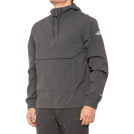 The North Face Packable Travel Anorak Jacket in Asphalt Grey