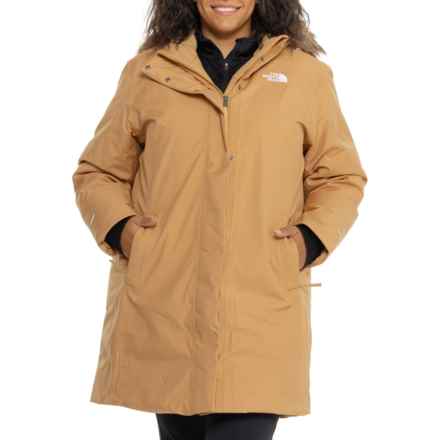 The North Face Plus Arctic Down Parka - Waterproof, 600 Fill Power in Almond Butter