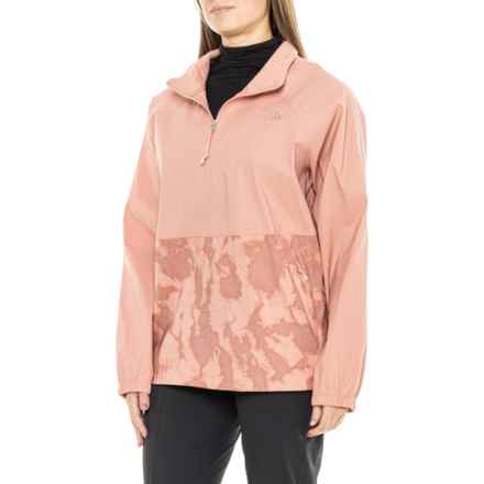 The North Face Printed Class V Pullover Jacket - UPF 40+ in Rose Dawn/Rose Dawn Retro Dye
