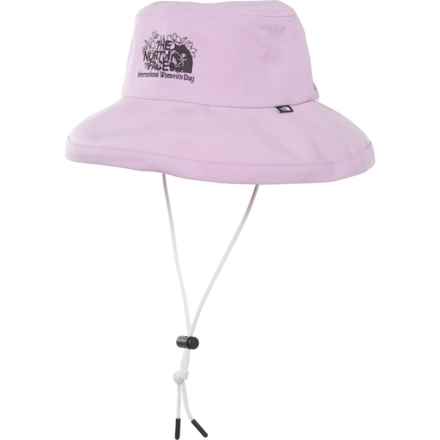 The North Face Recycled 66 Brimmer Hat - UPF 40+ (For Women) in Iwd Graphic/Lupine