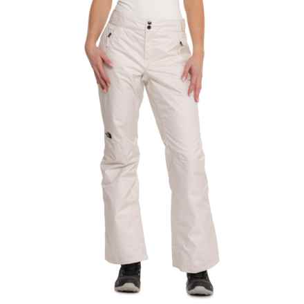 The North Face Sally Ski Pants - Waterproof, Insulated in Gardenia White