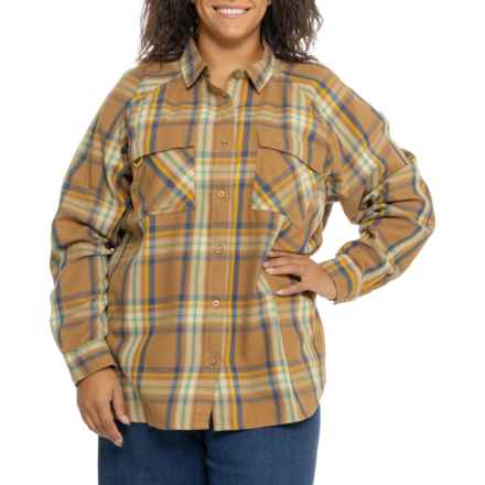 The North Face Set Up Camp Flannel Shirt - Long Sleeve in Utltybrnmdboldshadowplaid