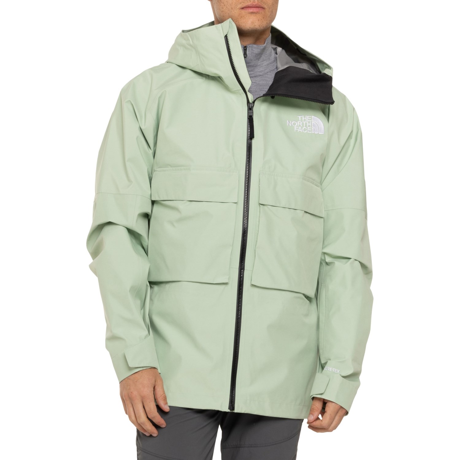 The North high quality Face Hooded Rain Ski Jacket