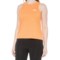 The North Face Simple Logo Tri-Blend Tank Top in Dusty Coral Orange Heather