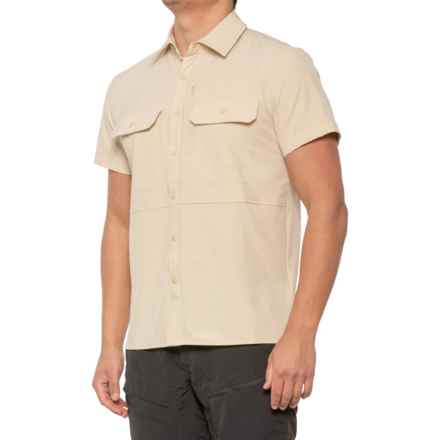 The North Face Sniktau Sun Shirt - UPF 40+, Short Sleeve in Gravel