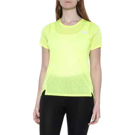 The North Face Sunriser Shirt - Short Sleeve in Led Yellow