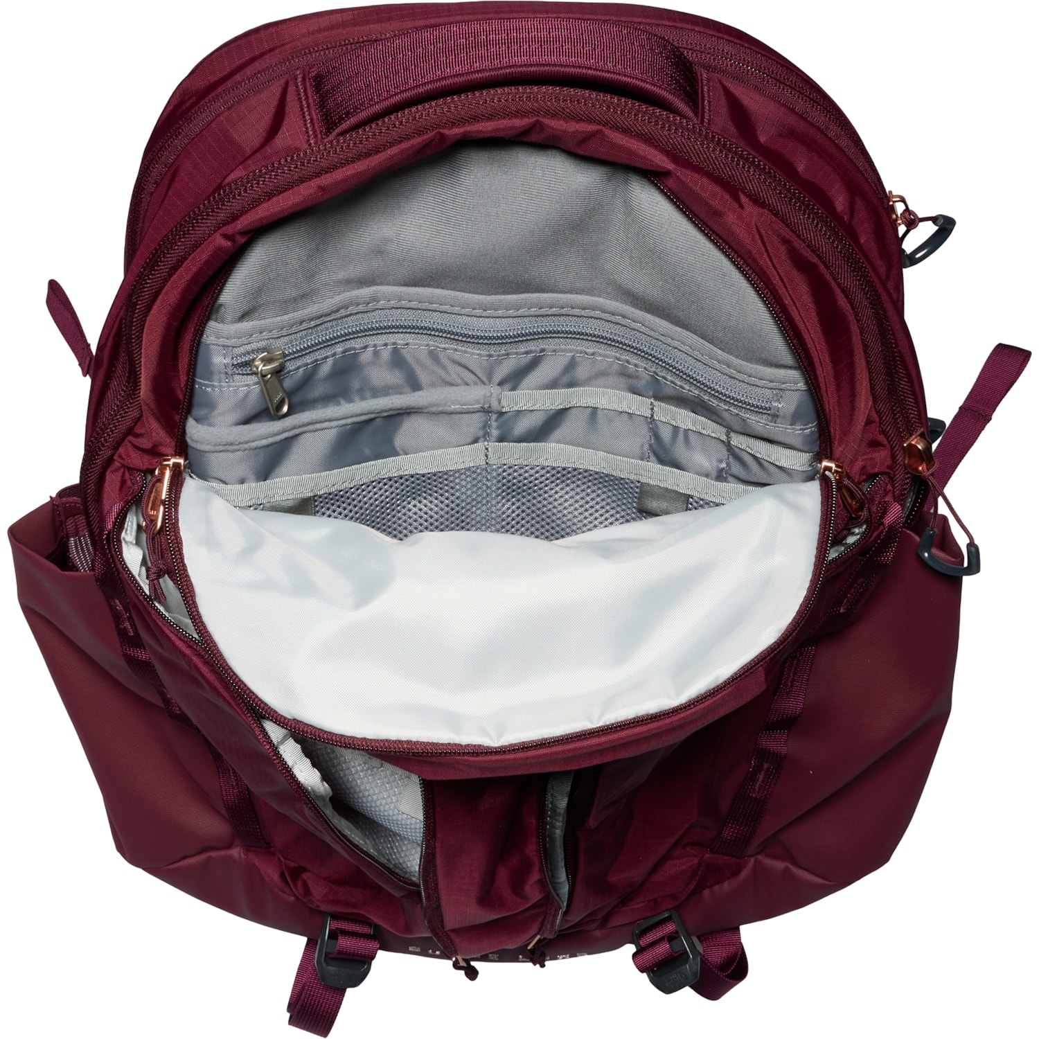 The North Face Surge Luxe 31 L Backpack - Alpine Plum-Burnt Coral