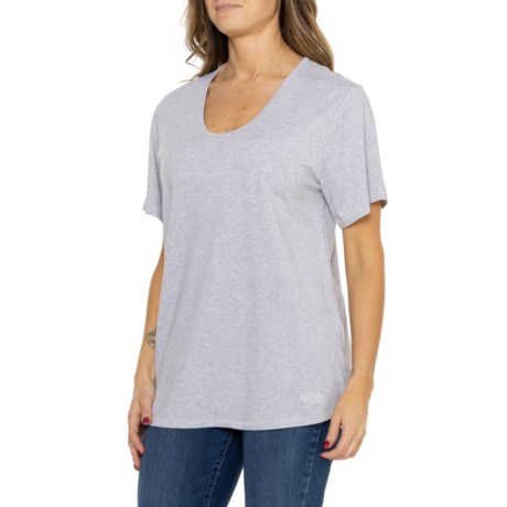 The north face women's v neck hot sale t shirt