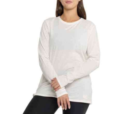 The North Face Terrain T-Shirt - Long Sleeve in Gardenia White