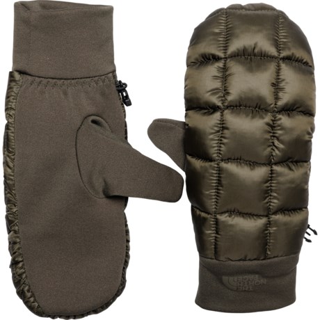 The North Face ThermoBall® Mittens - Insulated (For Men) in New Taupe Green