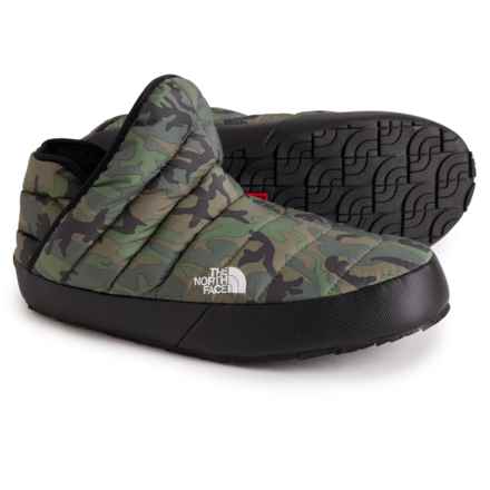 The North Face ThermoBall® Traction Booties - Insulated, Slip-Ons (For Men and Women) in Camoprint/Thym