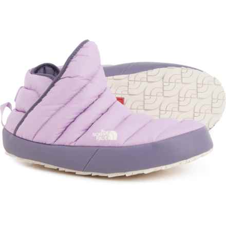 The North Face ThermoBall® Traction Booties - Insulated, Slip-Ons (For Women) in Lupine/Lunar Slate