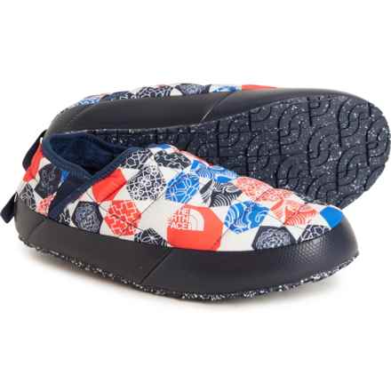 The North Face ThermoBall® Traction Mule Slippers - Insulated, Slip Ons (For Women) in Tnfblueicgeoprint/Tnfblue